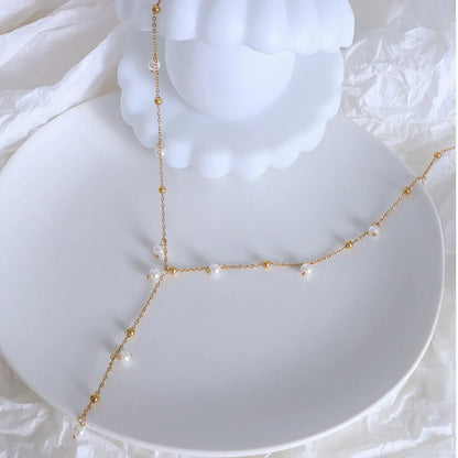 Pearl Drop Pendant Necklace